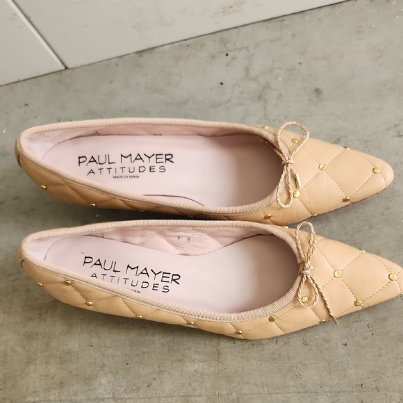 Paul Mayer women's size 9 Titou quilted leather pumps. - Picture 2 of 10